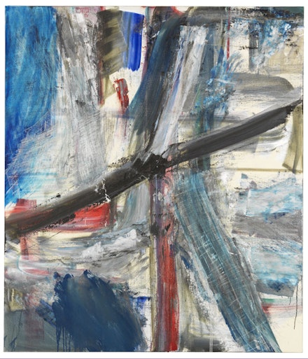 </head>Louise Fishman, “Crossing the Rubicon,” 2012. Oil on linen. 66 × 57”. Courtesy Cheim & Read, New York. <p> </p> 