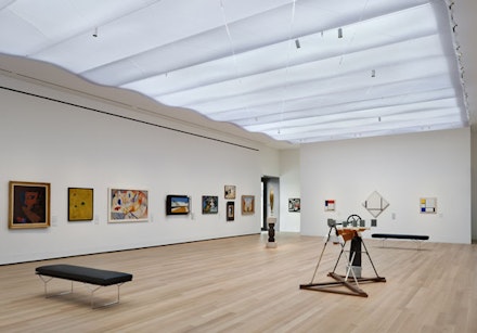 View of special-exhibition galleries in Old Yale Art Gallery, Yale University Art Gallery. Copyright Elizabeth Felicella, 2012.