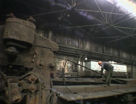 <i>Tie Xi Qu: West of the Tracks</i>. 2003. Directed by Wang Bing.