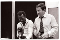 Teo Macero and Miles Davis. Photo: Don Hunstein (c) Sony Music Entertainment.