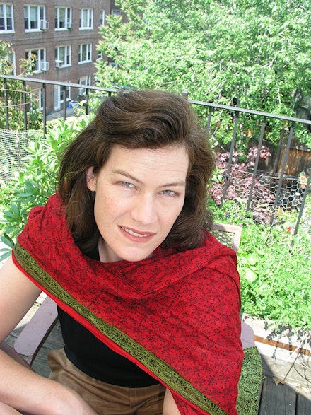 Elizabeth Gaffney, author of the novel <i>Metropolis</i> and forthcoming (in March 2014) from Random House, <i>When The World Was Young</i>. Photo by Daphne Klein.