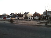 Fifteen homes in Belle Harbor, many of which lined Beach 130th Street, burned down the night of Hurricane Sandy. Photo by Amanda Waldroupe.
