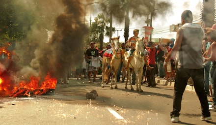 Street protests in Fortaleza (6-27-13). Credit: David Capibaribe/ZonnaVIP