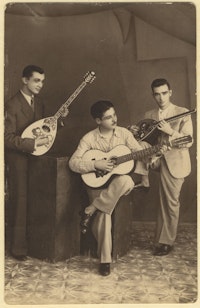 Insert Image from <i>Greek Rhapsody: Instrumental Music from Greece 1905-1956</i>. Dust-to-Digital Records, 2013. 