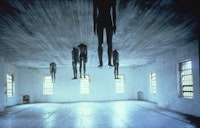 Antony Gormley, “Learning To Think,” 1991. Places with a Past, Spoleto Festival USA. Photo: John McWilliams.