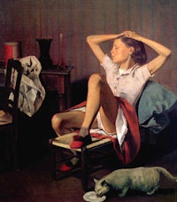 Balthus, “Thérèse Dreaming”.