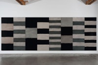 Sean Scully, “Night and Day,” 2012. Oil on aluminum, 110 x 320”. ©SeanScully. Courtesy Cheim & Read, New York.