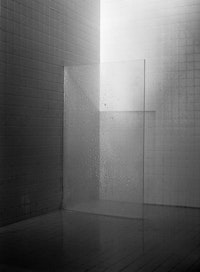 Mayumi Terada, “shower” (2001). Gelatin silver print. 55” x 40 Ã‚Â½”. Ã‚Â© Mayumi Terada. Courtesy Robert Miller Gallery, New York.