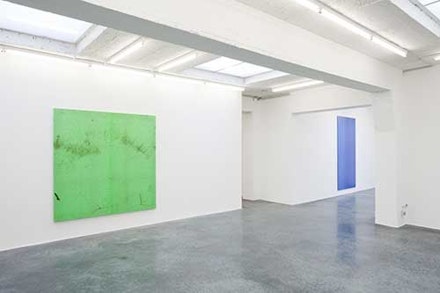 Installation view of <em>No sleep</em> in the exit room, 2012. Courtesy of Office Baroque Brussels and the artist.