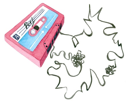 Puma Perl cassette. Illustration by Megan Piontkowski.
