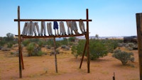 Noah Purifoy, “For the Sake of the Little People,” 1994. Photo by Joel Spitalnik, Courtesy of the Noah Purifoy Foundation.