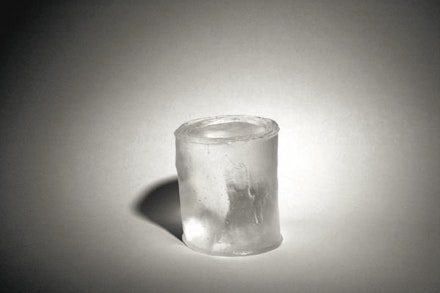 Unpainted cast lead crystal for “Untitled,” 2006 at Gober Studio. Photo credit: Andrew Rogers, Courtesy of the artist.