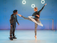 Jay Donn and Michele Wiles in <em>Something Sampled</em>. Photo: Stephanie Berger.