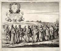 <em>Procession of the Dance of Death</em>, by Wenceslaus von Pracha c. 1650. Wikimedia Commons.