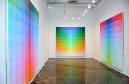 “Robert Swain: Color Energy,” Minus Space, 2015. Courtesy Minus Space.