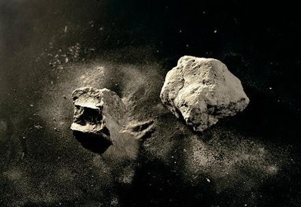 Meridel Rubenstein, <em>Mt. Toba Volcanic Ash, 74,000 yrs. old, found in Malaysia</em>, 2010. Archival pigment on aluminum, edition 1/7, 20 1/2 x 29 inches.