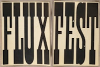 Fluxus poster project, George Maciunas. Courtesy of Maya Stendhal.