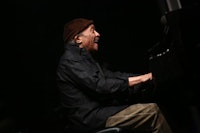Cecil Taylor, performance at the Whitney Museum of American Art, April 14, 2016, as part of Open Plan: Cecil Taylor, April 15–24, 2016. Photo: © Paula Court.