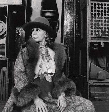  Louise Nevelson in 1978. Photo: Cecil Beaton.
