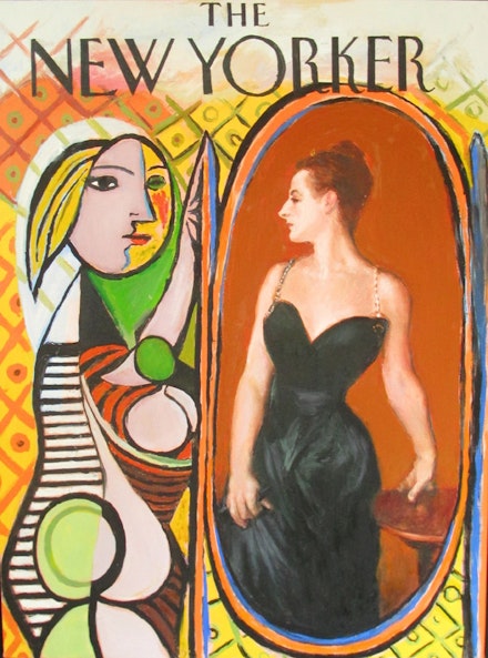 Russell Connor, <em>Not Myself Today</em>, 1992. 40 × 30 inches. 
