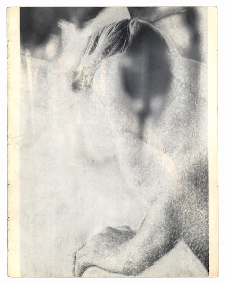 Stephen Irwin, <em>Untitled</em>, 2009. Altered vintage pornography. 11 1/2 x 8 1/2 inches. Courtesy the artist and Invisible-Exports.