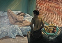 Eric Fischl,<em> Bad Boy</em>, 1981. Oil on canvas. 66 × 96 inches. Courtesy the artist.