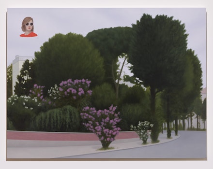 Ridley Howard, <em>Bologna</em>, 2017. Oil on linen. 50 × 66 inches. Courtesy MARINARO GALLERY.