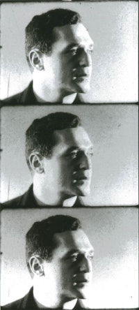 FILM STILLS OF JOHN GIORNO FROM ANDY WARHOL’S
<EM>SCREEN TEST</EM>, NEW YORK, 1964-6 © THE ANDY WARHOL MUSEUM, PITTSBURGH; FOUNDING COLLECTION, 2017
THE ANDY WARHOL FOUNDATION FOR THE VISUAL ARTS,
INC./ ARTISTS RIGHTS SOCIETY (ARS), NEW YORK.
