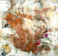 Cora Cohen, <i>Complicity and Resistance</i> (2004), acrylic, charcoal, copper, oil pastel, and pigment on muslin. Courtesy Jason McCoy Gallery, NY.