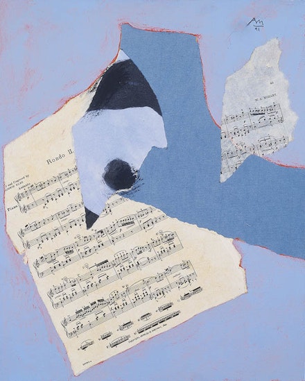 Fourth State: Robert Motherwell, Mozart Rondo, 1990-1991. Dedalus Foundation Archives.