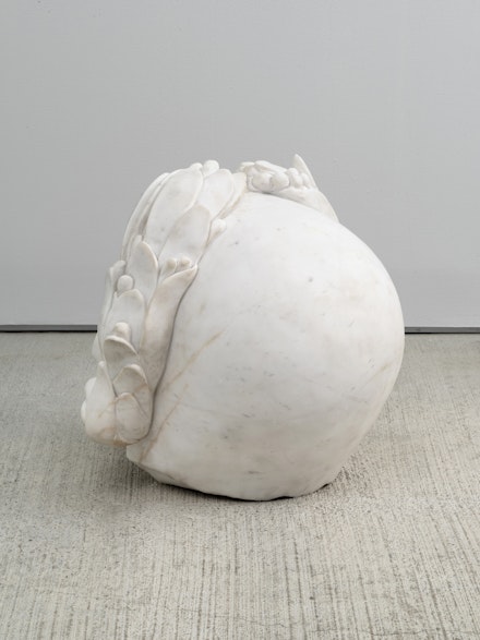 Little dancer (skull), 2016 
Carrara stone 18 x 18 inches (45 x 45 cm)?

