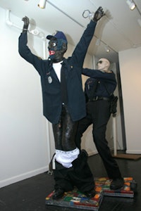 Peter Caine, “Every Cop’s Fantasy” (2004). Courtesy of ATM Gallery.