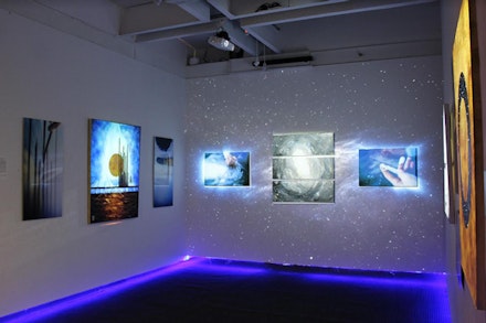 Installation view of FIAT#LUX. Courtesy the artists and Agora.