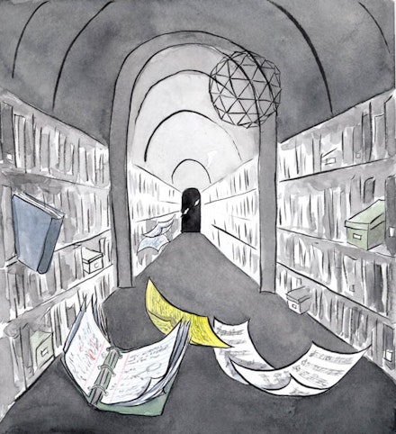 <em>Fantastical Archive</em>. Illustration by Megan Piontkowski.