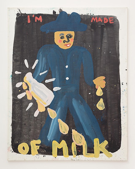 <p>Kate Groobey, <em>I'm Made Of Milk</em>, 2017. Oil on canvas. 73 x 59 inches. Courtesy the artist.</p>