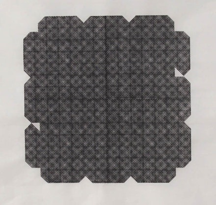 Linda Francis, <em>Undecidable,</em> silkscreen on Japanese paper, 2014.