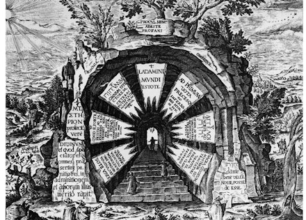 Heinrich Khunrath, <em>Porta Ampitheatri</em>, c. 1602.