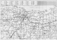 Digital scan of upstate New York map.