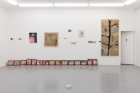 Installation View, <em>Condo 2018</em>, Emalin showing Alvaro Barrington and hosting Weiss Falk, showing David Weiss. Courtesy Emalin Gallery.
