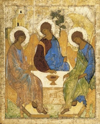 Andrei Rublev, <em>Icon of the Trinity</em>, 15th Century. 