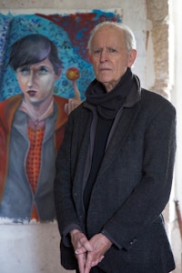 Portrait of Martial Raysse by Jean-Francois Jaussaud. Courtesy Lévy Gorvy.