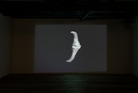 David Austen, <em>Smoking Moon</em>, installation view, 2006. Courtesy Totah Gallery.