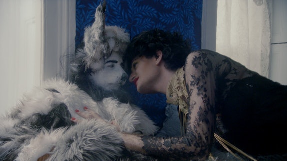 <p>Felix Bernstein and Gabe Rubin, film still from <em>Madame de Void: A Melodrama</em>. Courtesy the artists and David Lewis Gallery, NY.</p>