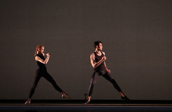 Catherine Hurlin and Patrick Frenette. Choreography by Michelle Dorrance. Photo: Julia Cervantes