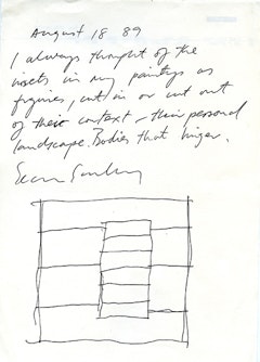 <i>A Note on Insets. Dated August 18, 1989. Courtesy the Artist.</i>