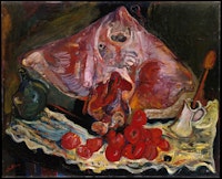 <p>Chaim Soutine, <em>Still Life with Rayfish</em>, c. 1924. Oil on canvas. © Artists Rights Society (ARS), New York; Image provided by The Metropolitan Museum of Art / Art Resource, NY.</p>