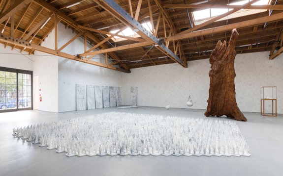 Ai Weiwei, <em>Cao / Humanity</em>, installation view, 2018. Courtesy UTA Artist Space, Los Angeles.