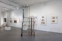 Arthur Simms, <em>The Big Picture, One Halo, Sculptures and Drawings</em>, installation view, Slag Gallery, 2018. Courtesy the artist and Slag Gallery. Photo: JSP Art Photography.