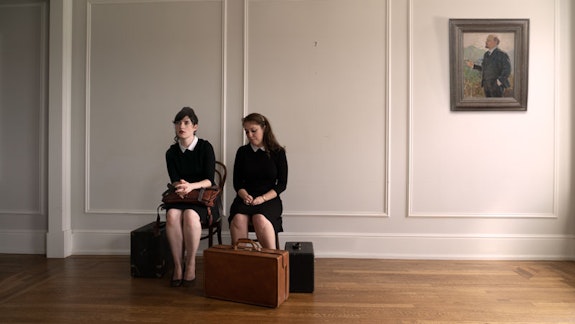 Left to right: Liba Vaynberg and Emily Louise Perkins in The Russian and the Jew. Photo: Moti Margolin. 