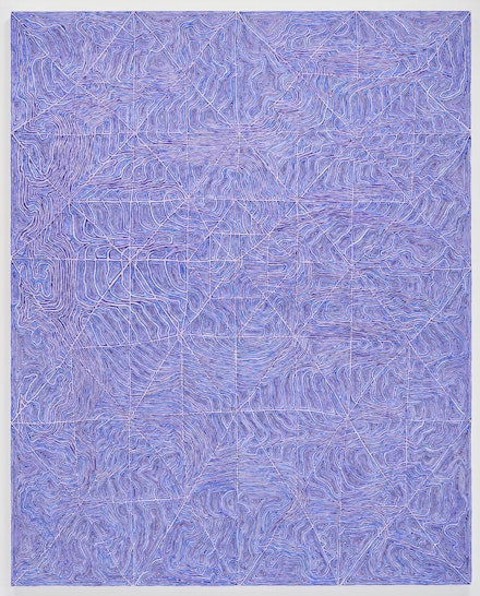 <p>James Siena,<em> Converbatron</em>, 2018. Acrylic and charcoal on canvas, 75 x 60 inches. © James Siena. Courtesy Pace Gallery.</p>